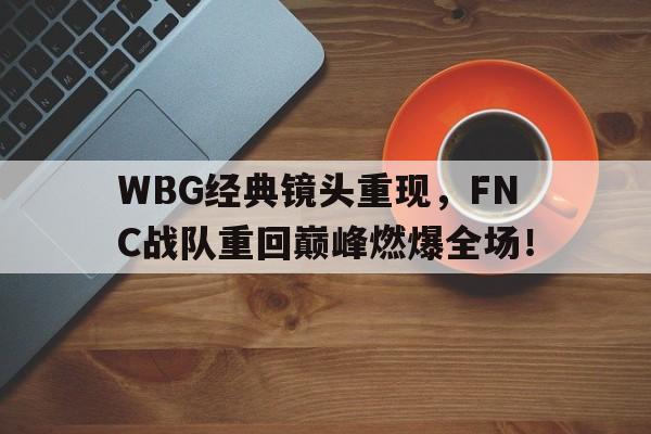 电子竞技体育博彩网站-WBG经典镜头重现，FNC战队重回巅峰燃爆全场！